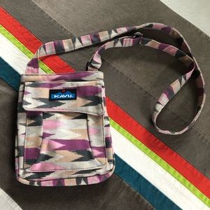 Active life crossbody bag, muted pattern